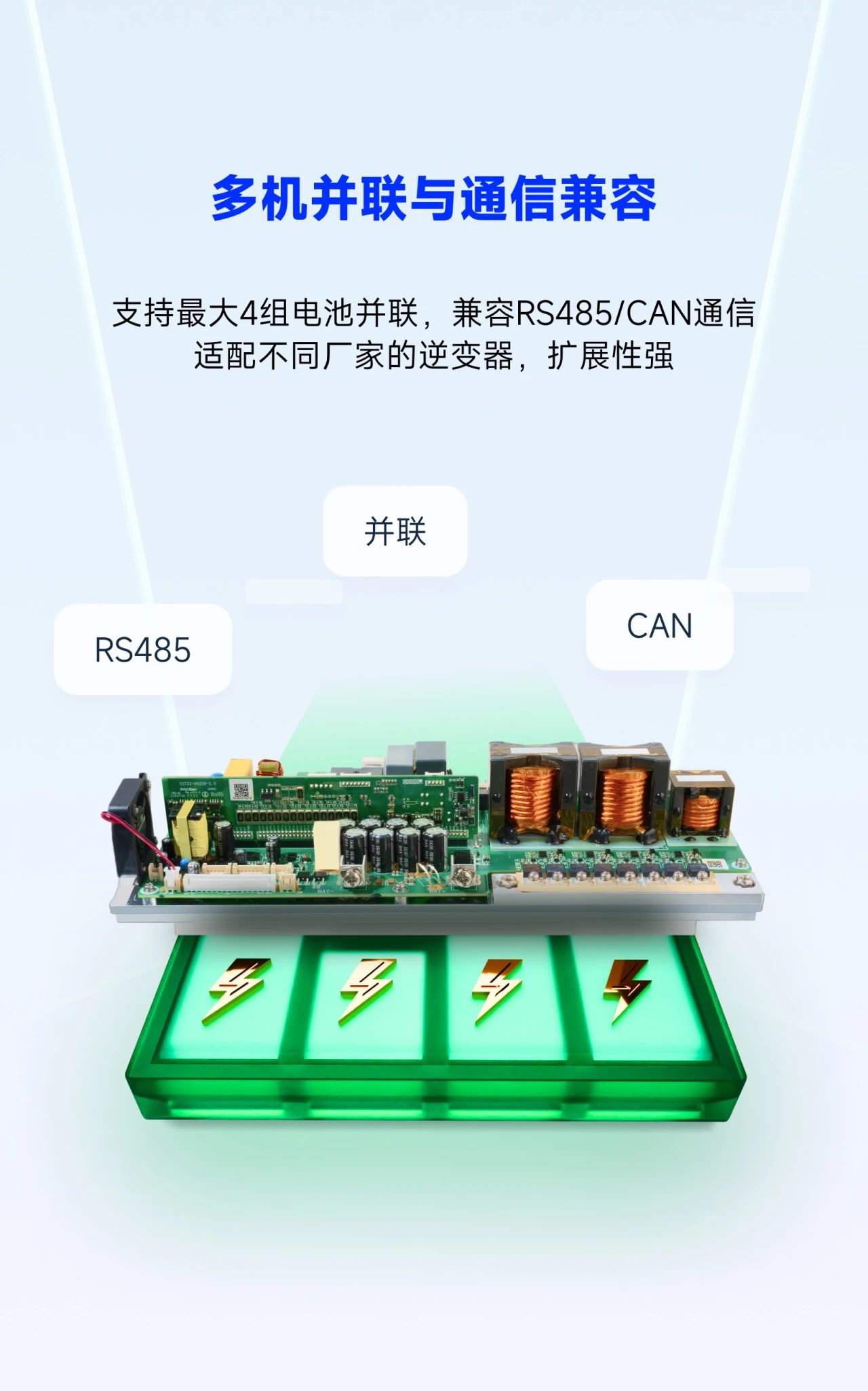 【新品】2.5KW高压DC-DC 智能充放电管理(图7)