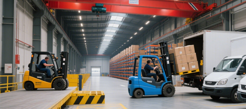 仓储叉车动力升级！沛城科技专用BMS让电池更抗造、更省心(图2)